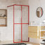 Winchcombe 195mm H Framed Walk In Glass Screens with Glass-731172546-731172545