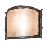 Leaf Edge 1 - Light Flush Mounted Sconce