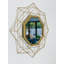 Rowe Metal Flat Wall Mirror