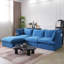 Canapé modulaire en velours Sky-45801373