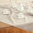 100% Pure Linen Hemstitch Table Throw - Classic Hemstitch-111758768