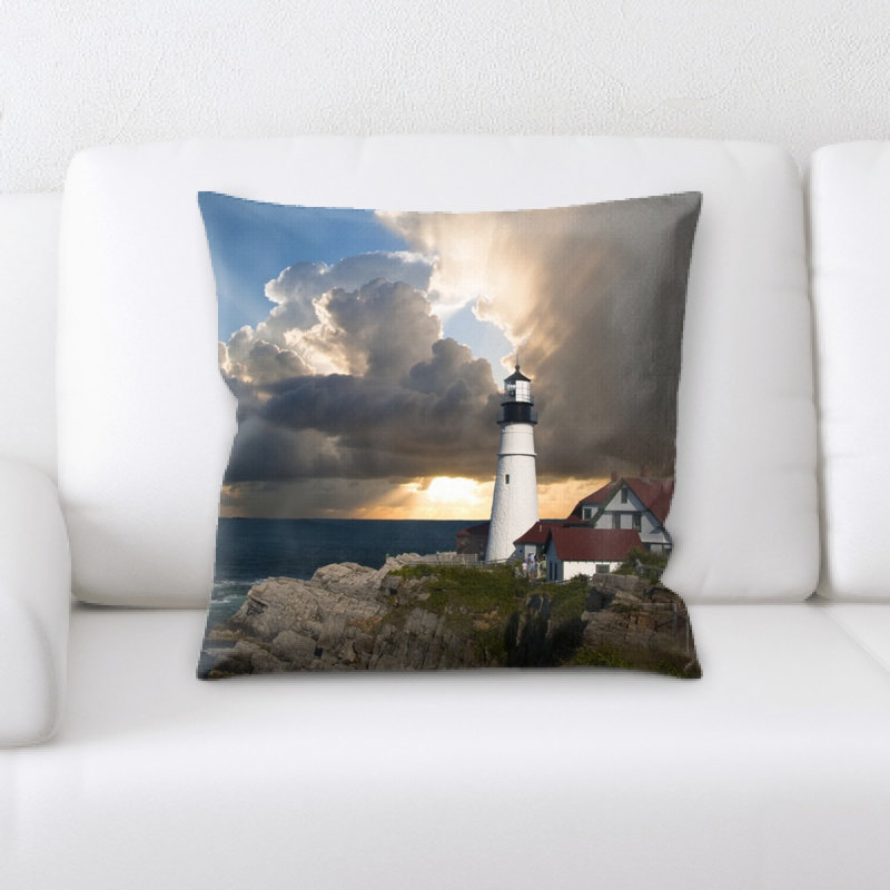 Microsuede Throw Pillow