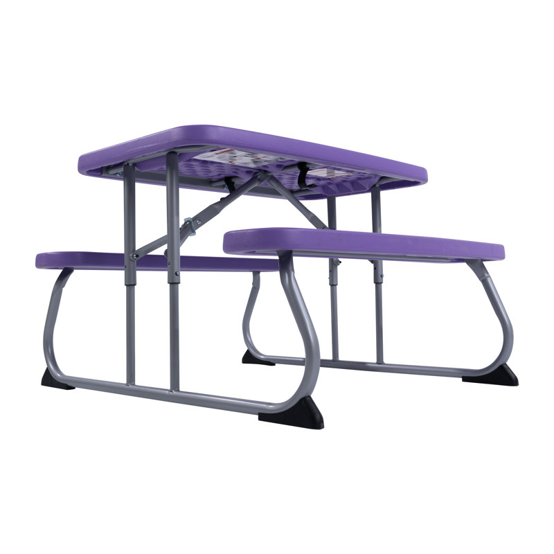 Rectangular Outdoor Folding Picnic Table