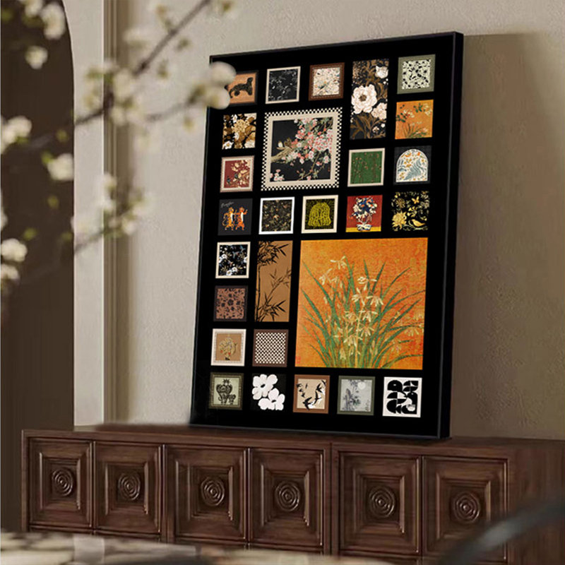 Art mural Mid-Century, H 47,24 po x l 31,5 po