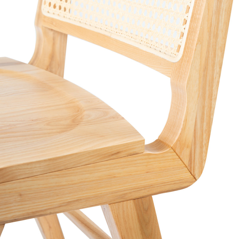 Arieana 20.1'' H Ash Side Chair, Natural