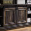Console multimédia avec armoire de rangement
