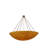 70"W Rio Inverted Pendant