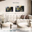 Impression sur toile Grunge Gold-1899535815
