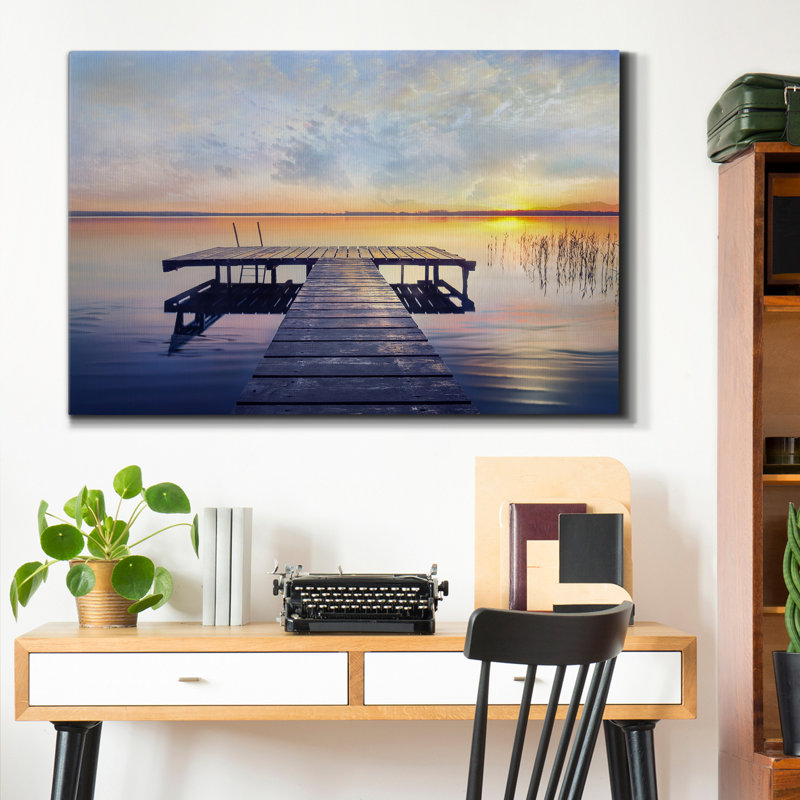 Evening Calm - Reproduction de photo sur toile tendue, H 18 po x l 12 po x P 1 po