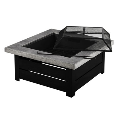 Honeycomb Edisto Outdoor Wood Burning Firepit