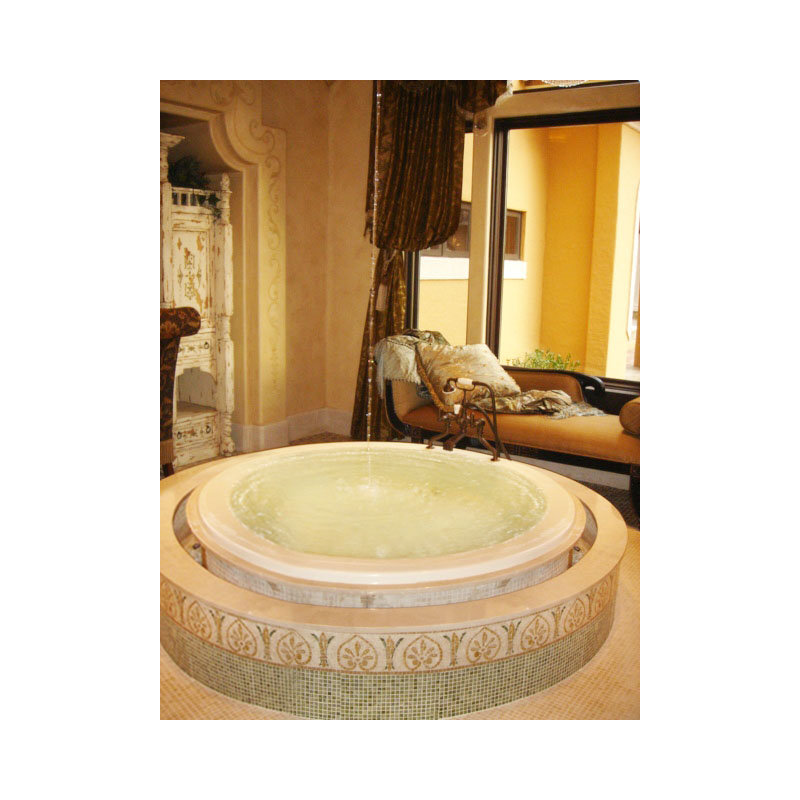 Redondo 60'' L Air Bathtub, White, Matte Black