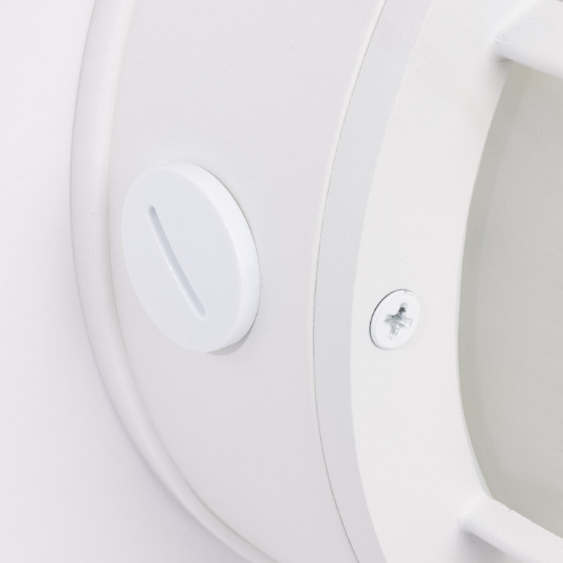 LED Outdoor Bulkhead Light, White