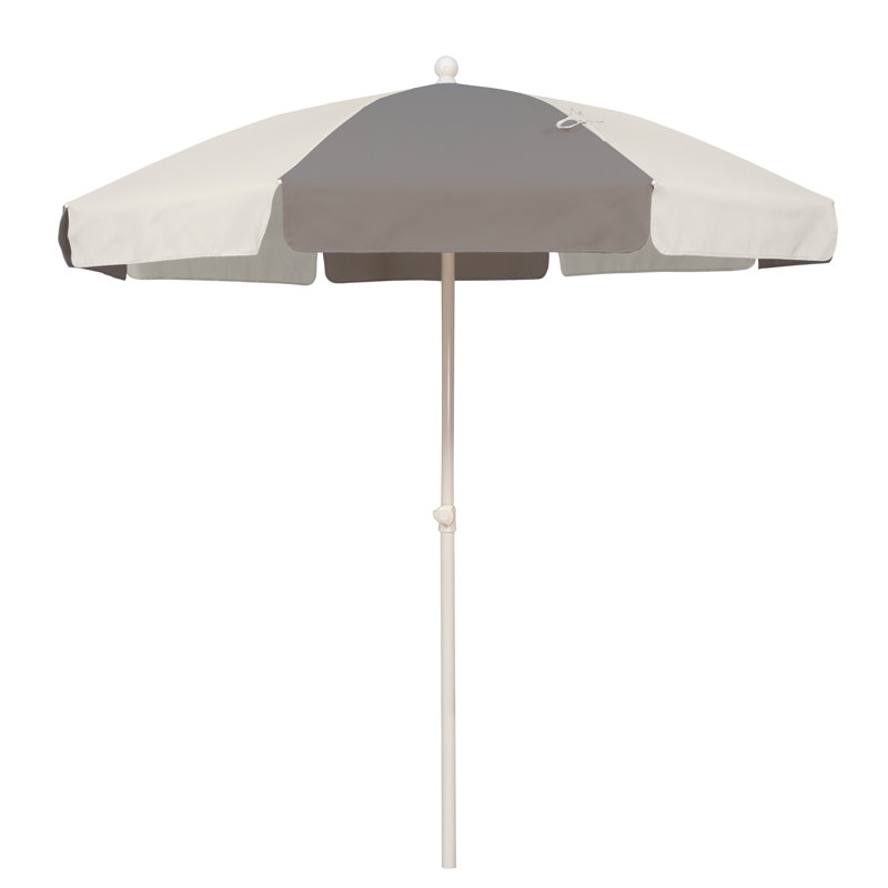 Parasol de plage 6,5 pi Larksté, Naturel / pierre