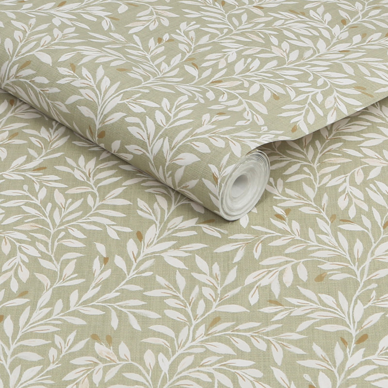 Wallpaper Double Roll, Green