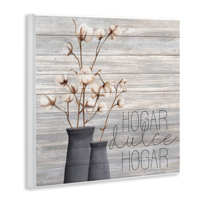 Home Sweet Home Rustic Wall Plaque Spanish Art, by Kim Allen