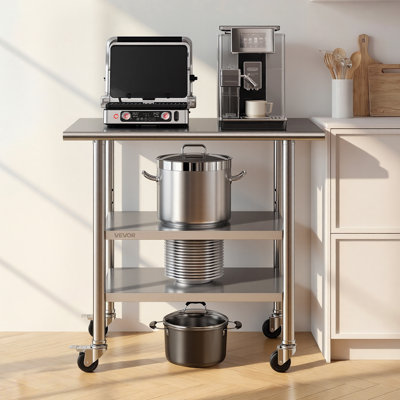Stainless Steel Shelving Unit