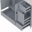 Meuble-lavabo autoportant avec lavabo, tiroirs et support latéral-591708876