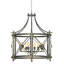 Rosette 8 - Light Lantern Drum Chandelier-28639047