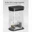 Motion Sensor Kitchen Bin, 13-Gallon (50 L) Automatic Rubbish Bin, Wave Or Touch To Open, Soft Close Lid, Steel, Includes 15 Bags, Ink Black