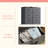Dresser For Bedroom With 8 Drawers Tall Dresser & Chest Of Drawers Fabric Dresser With Wood Top And Sturdy Steel Frame-1439648904