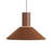 Meier 13" LED Pendant in Coffee-1358641185