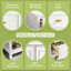 Ensemble de meuble-lavabo simple autoportant avec 5 tiroirs-1018758525