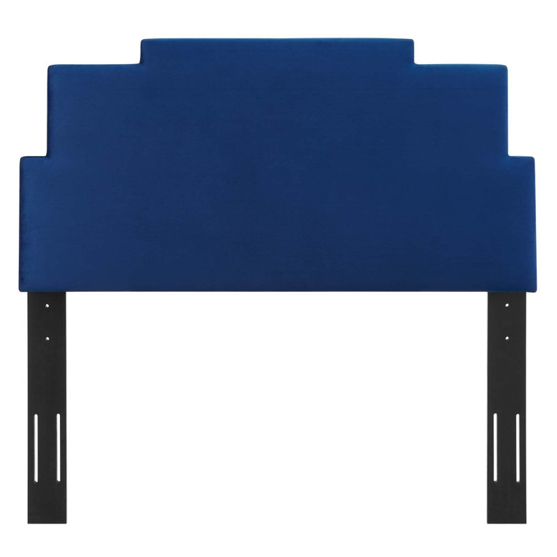 Modway Kasia Performance Velvet Headboard, Twin, Navy