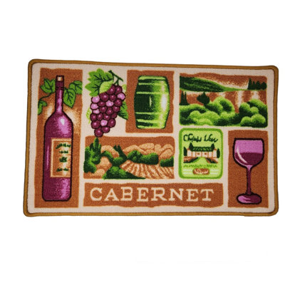 Rieves Synthetic Non-Skid Kitchen Mat