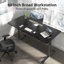 Adjustable Metal Base Computer Desk