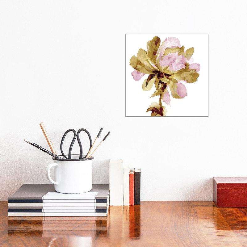 Fresh Bloom Pink I by Vanessa Austin - Wrapped Canvas Print, 30.48 cm H x 30.48 cm W