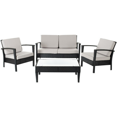 Steinman Sofa Seating Group with Cushions by Mercury Row