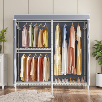 VIPEK V4C Heavy Duty Coverd Clothes Rack, Clothing Rack with Cover