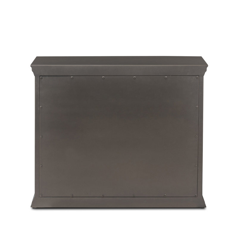 Talese Nightstand-Smooth Bronze