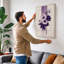 Anemone Study Botanical - Wrapped Canvas-595308399-595308401