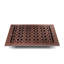 Taille de registre de la plaque de ventilation de plancher avec plaque supérieure de l'amortisseur-110508189-110508184