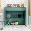 Armoire de rangement murale avec portes en verre trempé-394275518