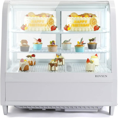 Vitrine réfrigérée de 3,5 pieds cubes Winado - 26,85 po
