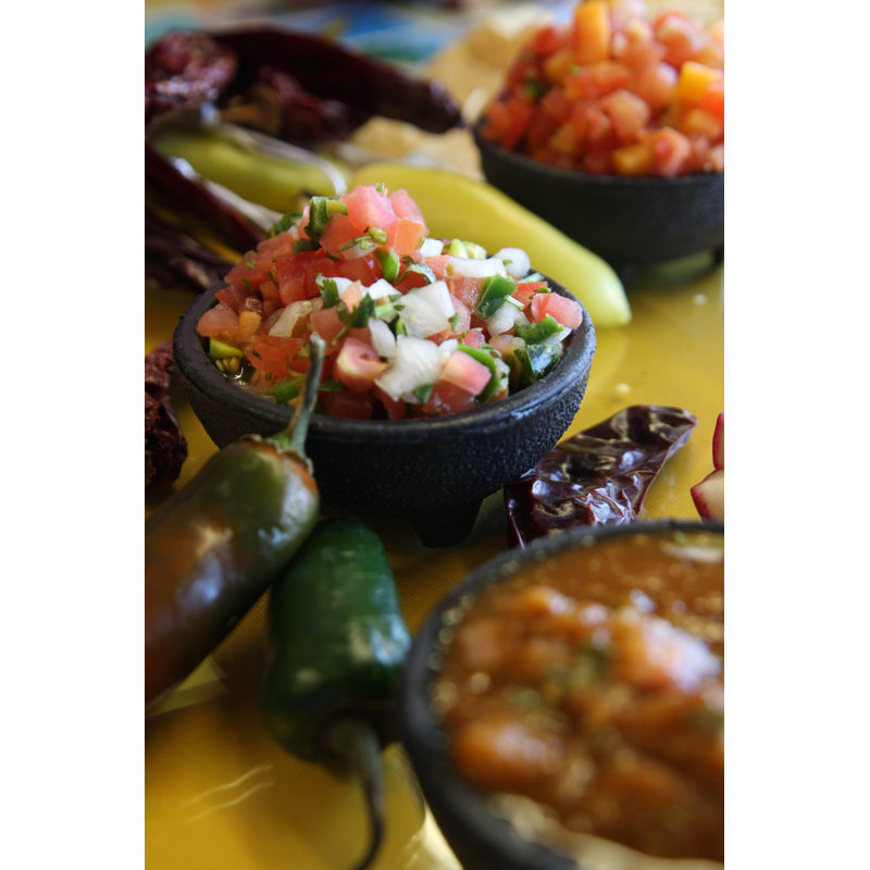 Freshly Made Salsas by Ramonailumuscom - Wrapped Canvas Print, 46cm H x 30cm W x 3.8cm D