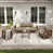 Chestnut Brown Cushion/Brown Frame