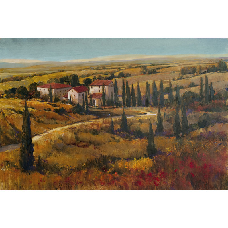 Tuscany II by Tim OToole - No Frame Art Prints on Canvas, 81cm H x 122cm W x 3.8cm D