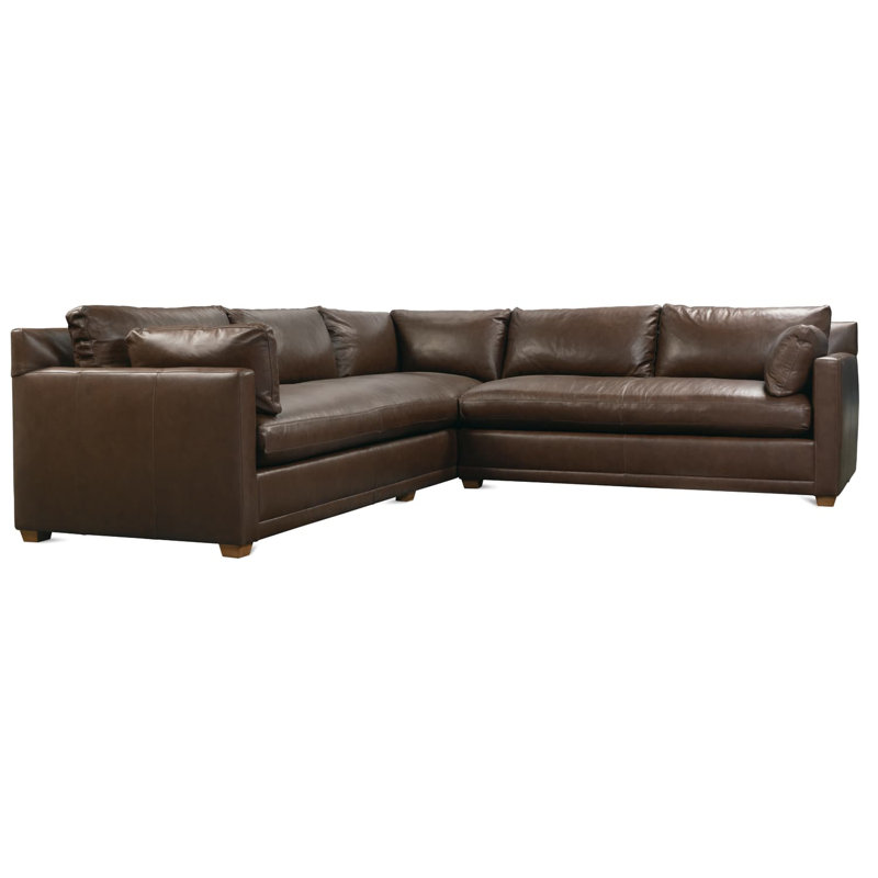 Sylvie 2Piece Leather Sectional