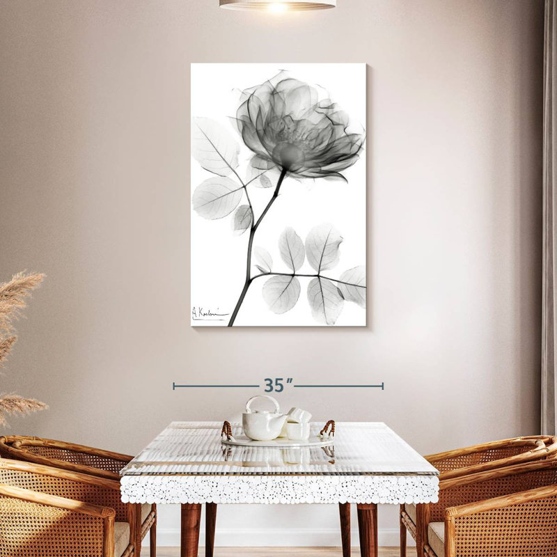 Harnek Rose Dynasty BW I, 45" H x 30" W