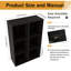 Tablettes de rangement pour salle de bain 24 po Tinku-1375134848-1375134849