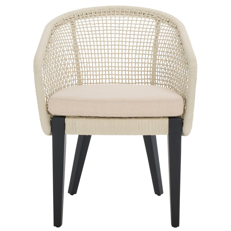 Saxon Outdoor Dining Armchair, Taupe