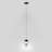 Delonda 1 - Light Gunmetal LED Cylinder Pendant-1470128739
