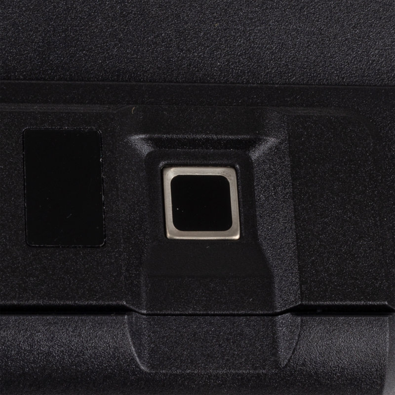 Stalwart Stalwart Desk 2-Gun Safe with Fingerprint Access - Heavy-Gauge Steel Lock Box Holds 2 Handguns
