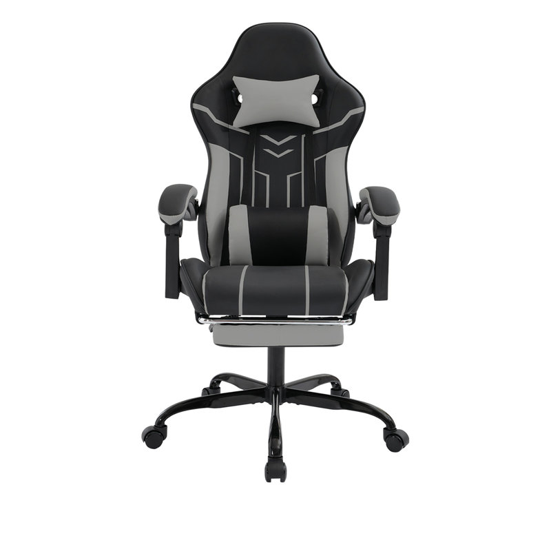 Fauteuil de jeu, Noir/gris