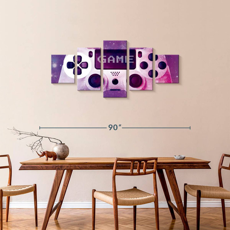 Cosmic Gamer, 34" H x 74" W