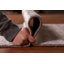 Tapis brun brun Gabbeh 3x12