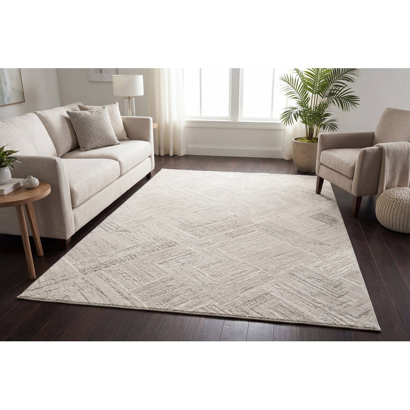 Newhouse 2575-910 Gris / ivoire, Rectangle 7 pi 10 po x 10 pi 10 po